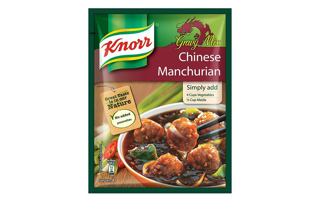 Knorr Chinese Manchurian Gravy Mix   Pack  55 grams